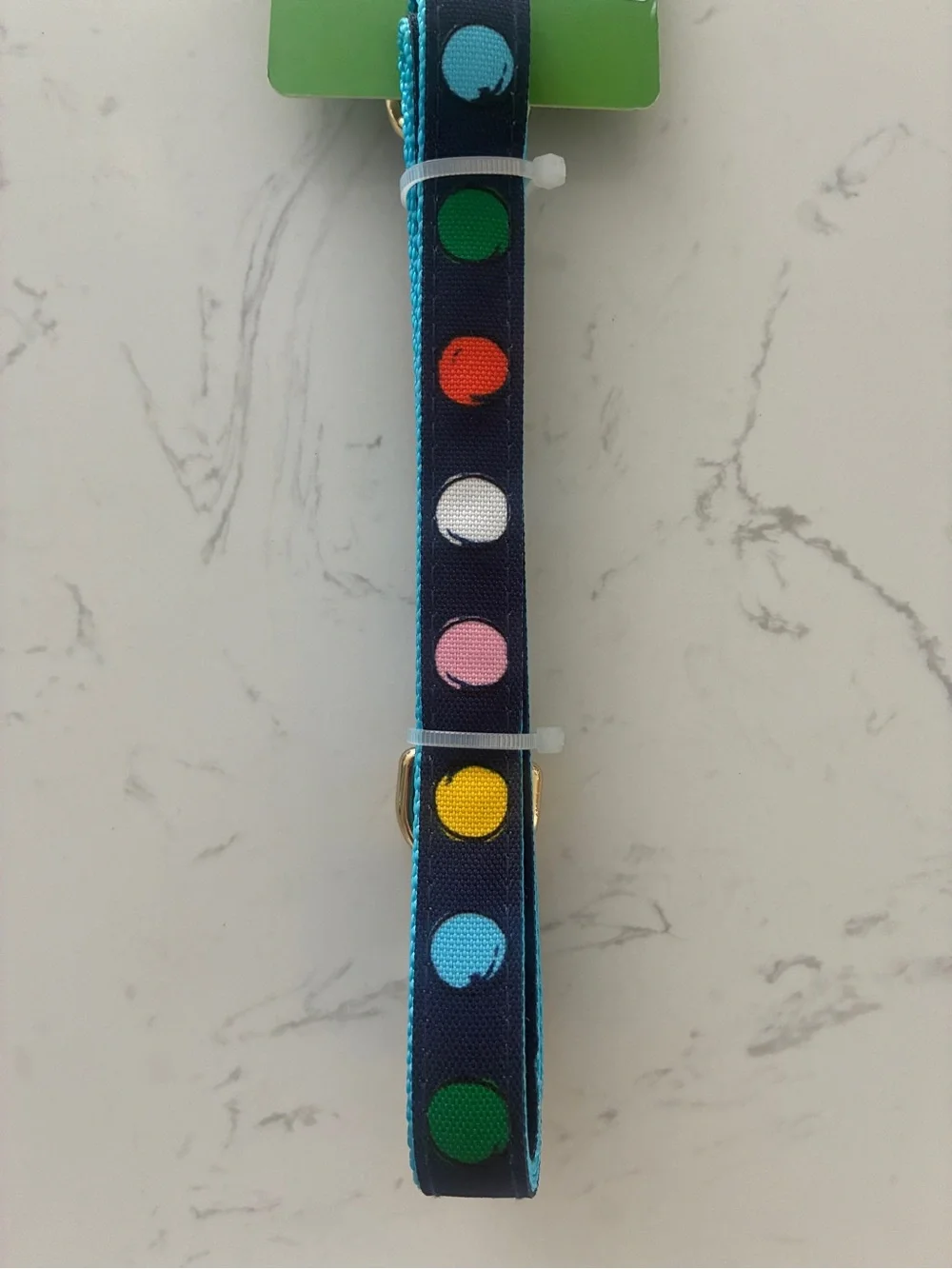 Kate Spade New York Polka Dot 54” Dog Leash Designer Pet Leash NWT